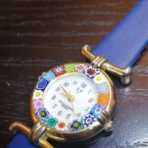 Antica Murrina Venezia Lady' s Watch With Original Murano Glass, Has Battery